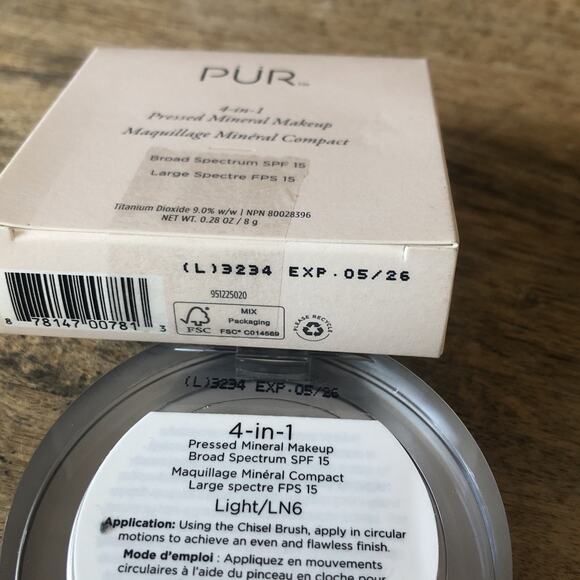 PUR 4-in-1 Pressed Mineral Makeup SPF 15 - 0.28oz Light LN6 - Exp 5/26 - Picture 3 of 4